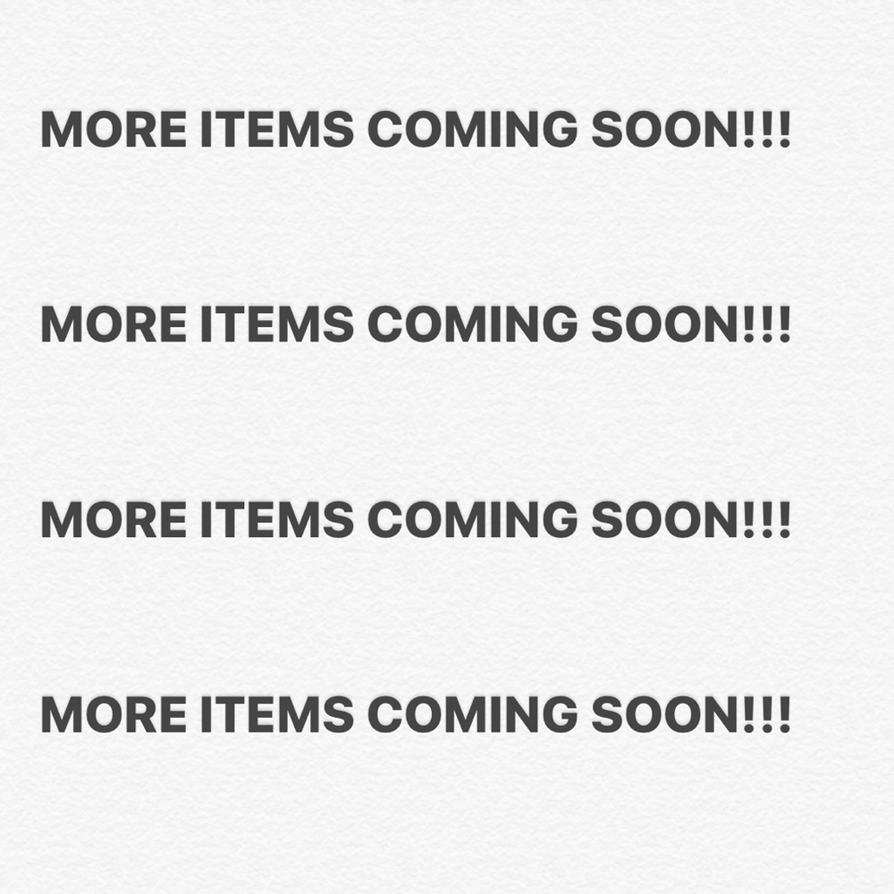 Posting a few more items soon!